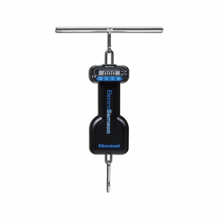 BRECKNELL ElectroSamson, 22 lb x 1/4 oz / 10 x 0.01 kg Digital hand-held scale w/Hold - Tare functions 816965007479